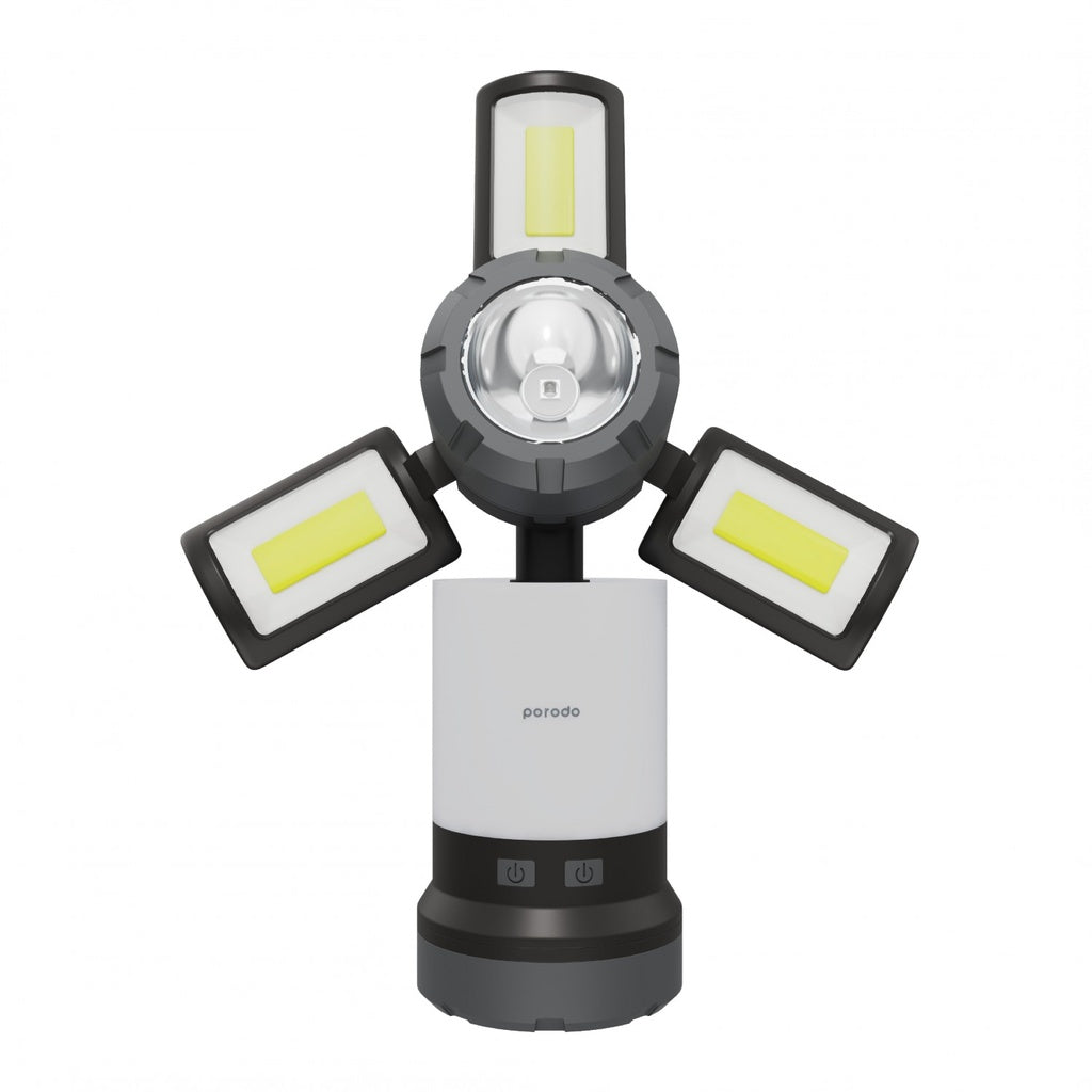 Lifestyle By Porodo 3 in 1 FlashlightAmbient LightLamp With 6 Light Modes
