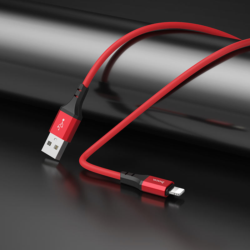 Cable USB to Lightning “X86 Spear” silicone charging data sync