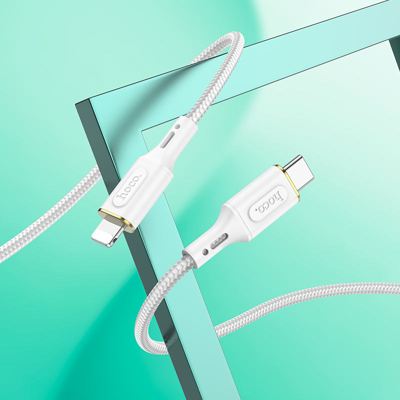 Cable Type-C to Lightning “X95 Goldentop” PD 20W fast charge