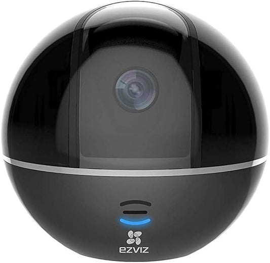 EZVIZ C6TC, 1080p WiFi Smart Home Security Camera, Surveillance Camera with Motion Tracking, 360° Rotating, Two-Way Talk, Brilliant Night Vision, Works with Alexa