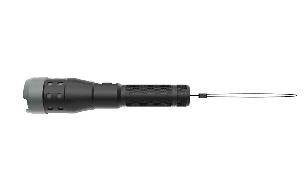 Lifestyle By Porodo Slim Outdoor Flashlight High Intensity Light