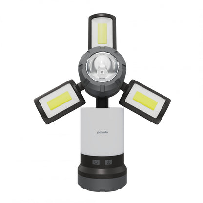 Lifestyle By Porodo 3 in 1 FlashlightAmbient LightLamp With 6 Light Modes