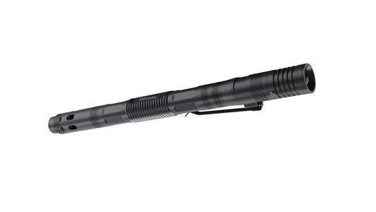 Porodo LifeStyle Outdoor 9in1 Flashlight with Holder Pen Whistle Bottle Opener and Safety Hammer
