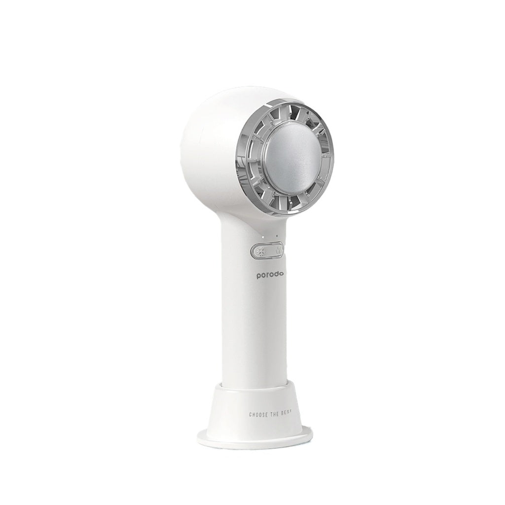 Porodo Lifestyle Portable Handheld Turbo Fan With Cold Compress