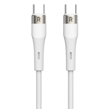 Pawa PVC 60W Data & Quick Charging USB-C to USB-C Cable 1.2m4ft - White