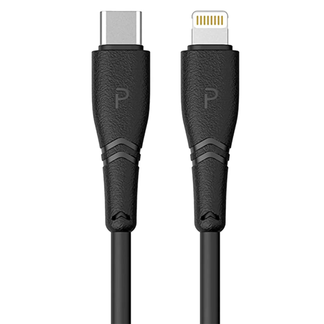 SOLID CAR CHARGER PD48W+ QC with Type C to Lightning to Cable