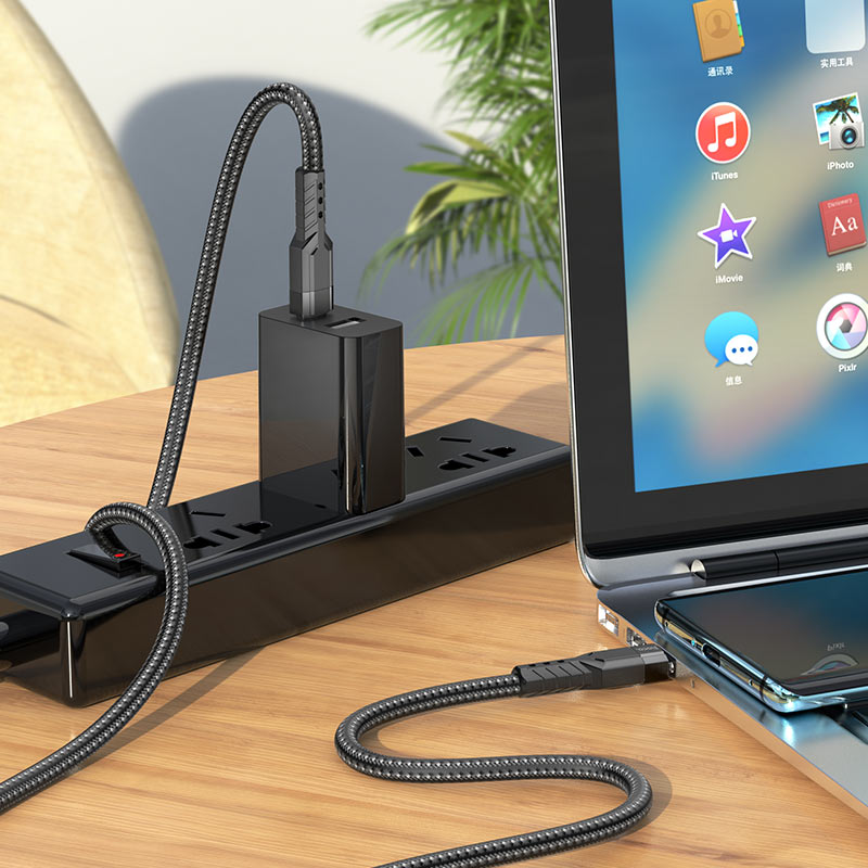 Cable Type-C to Type-C “U110” 20W charging data sync