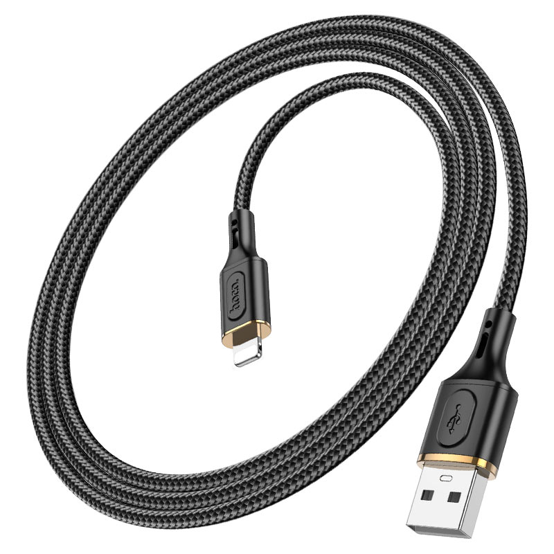 Cable USB to Lightning “X95 Goldentop”