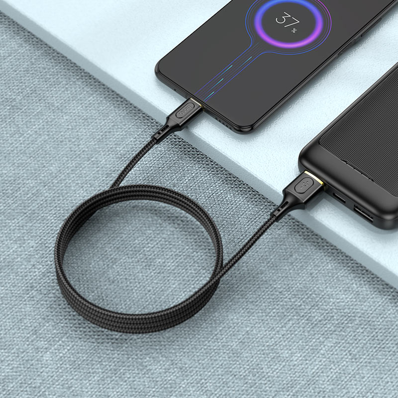 Cable USB to Micro-USB “X95 Goldentop”